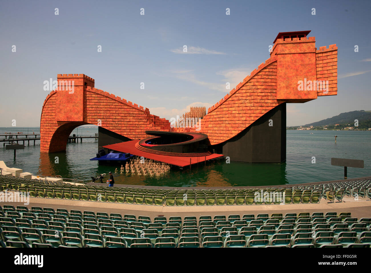 Bregenz festival stage Banque de photographies et d’images à haute ...