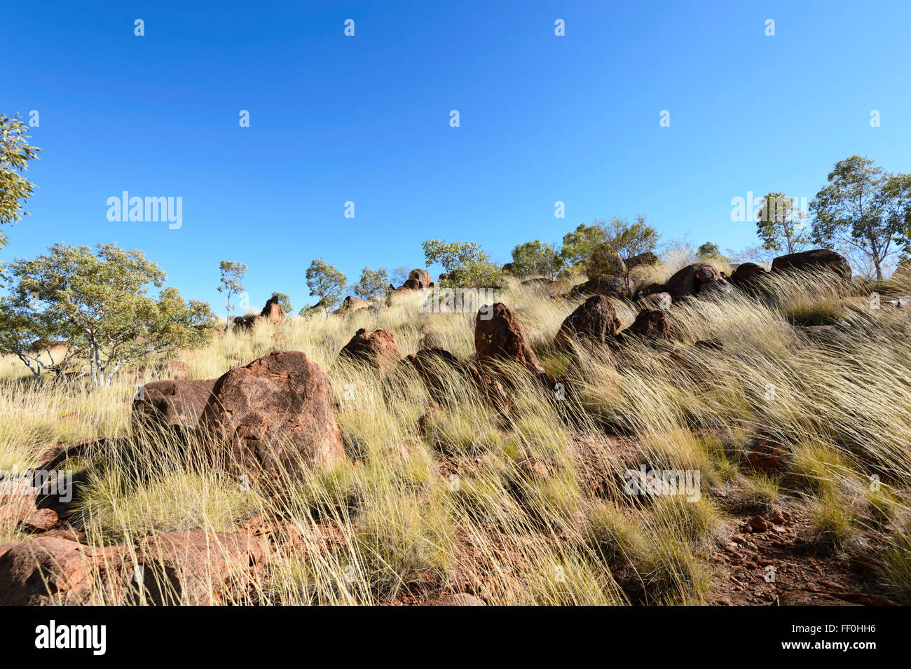 Les cailloux, Territoire du Nord, Australie Banque D'Images