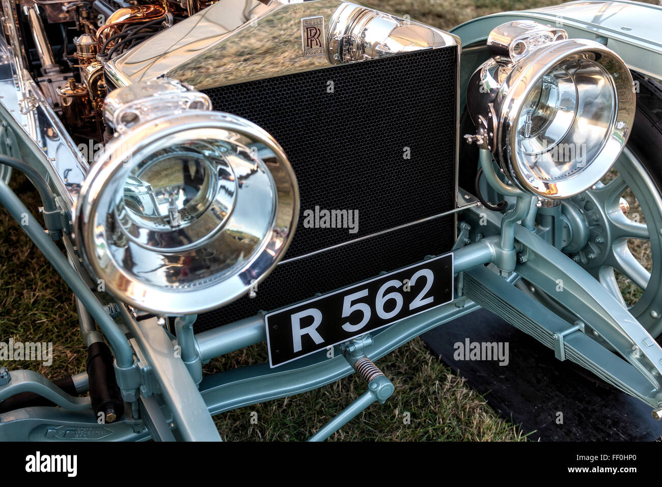 Miroir rond à poser Monaco vintage forme phare de voiture