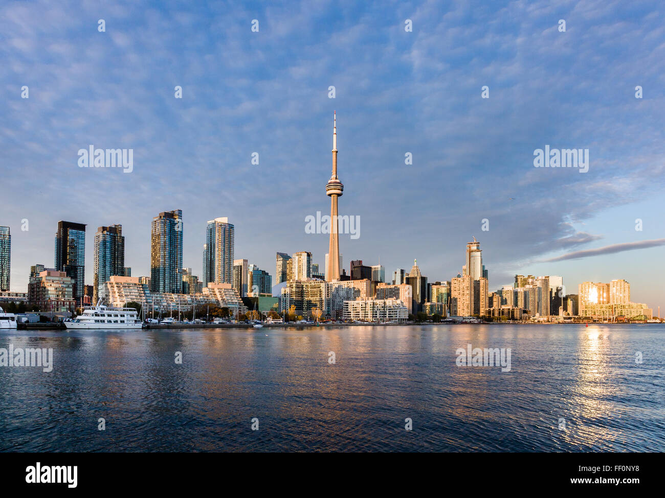 Ville de Toronto de l'île Banque D'Images