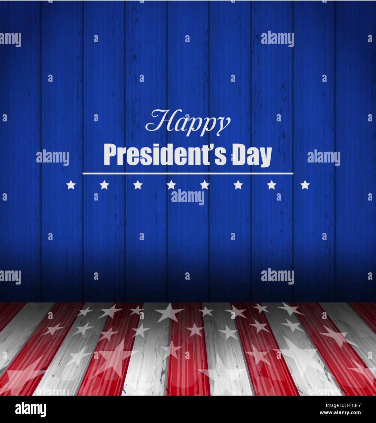 Résumé Fond d'heureux Présidents jour de USA Illustration de Vecteur