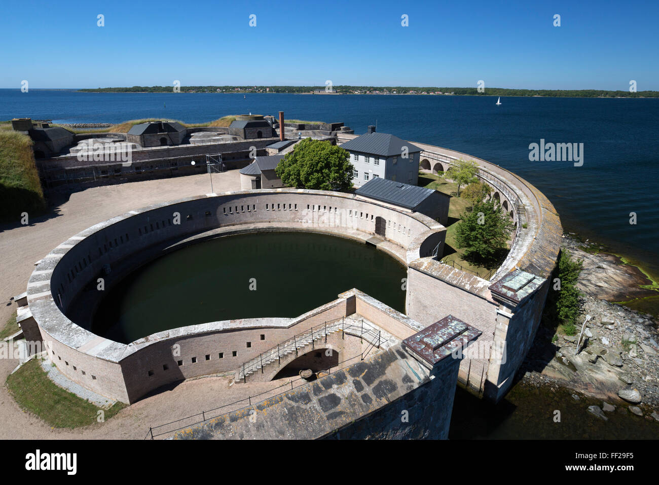 KungshoRMms KarRMskrona BRMekinge Fort,,, sud de la Suède, Suède, Scandinavie, Europe Banque D'Images