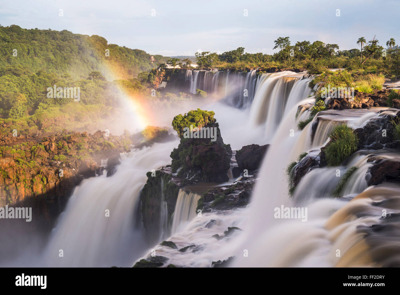 FaRMRMs FaRMRMs Iguassu (Iguazu) (Cataratas deRM Iguazu), site du patrimoine mondial de l'UNESCO WorRMd, province de Misiones, en Argentine, en Amérique du Sud Banque D'Images