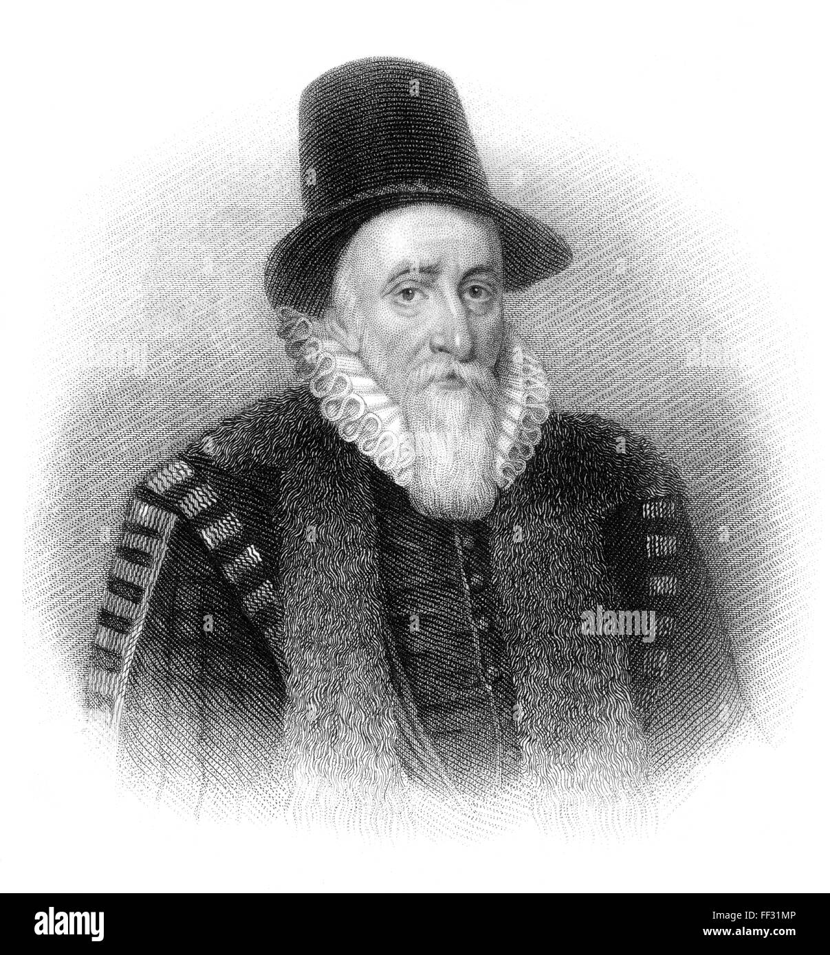 Thomas Sackville, comte de Dorset, 1536-1608, l'État anglais, poète, et dramaturge. Banque D'Images