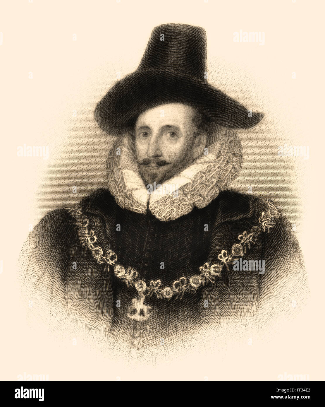 Henry Howard, comte de Northampton, 1540-1614, un aristocrate anglais et courtisan Banque D'Images