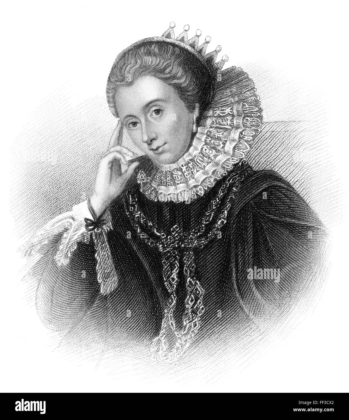 Lucy Russell, comtesse de Bedford, née Harington, 1580-1627, un important mécène de l'art aristocratique et de la littérature dans l'Eliza Banque D'Images