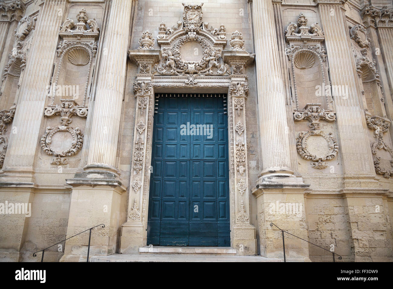 Chiesa di Santa Chiara, Lecce, Pouilles, Italie Banque D'Images