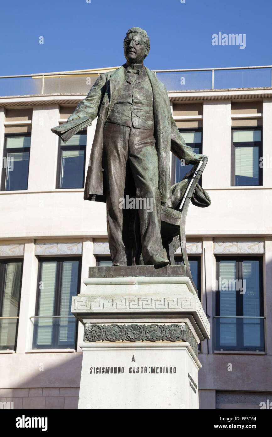 Statue of sigismondo castromediano Banque de photographies et d’images
