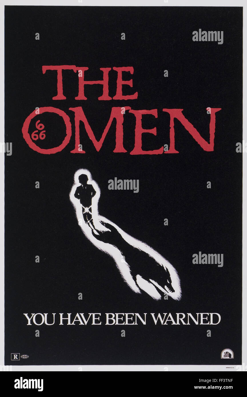 L'Omen 666 - Film Poster Banque D'Images