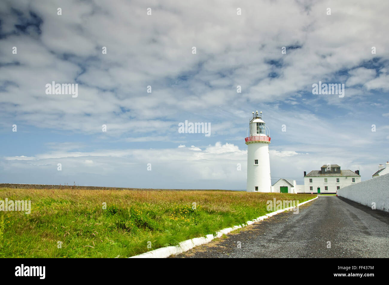 Belle photo de phare de la côte ouest de l'Irlande Banque D'Images