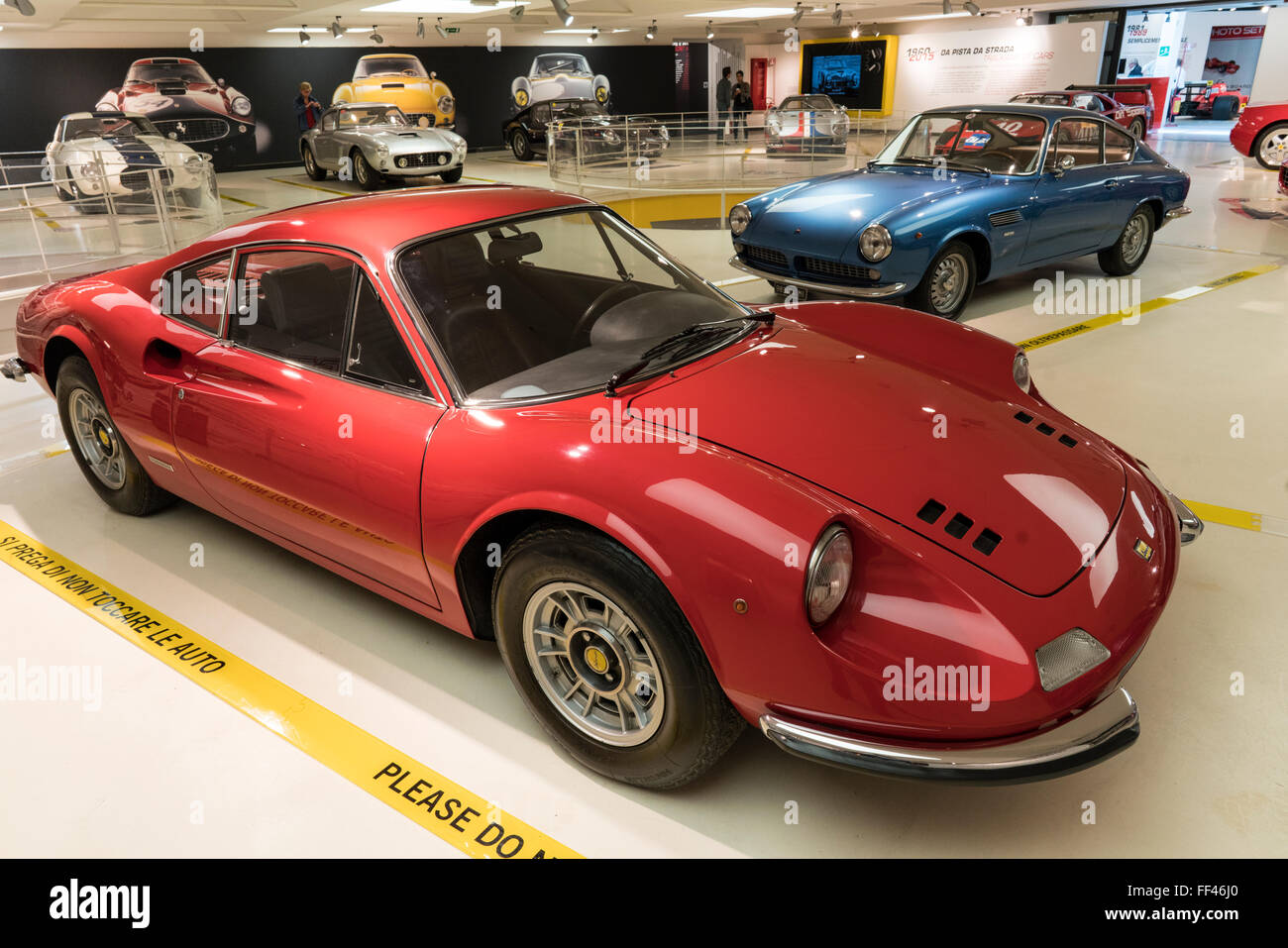 Musée Ferrari, Maranello, Italie Banque D'Images