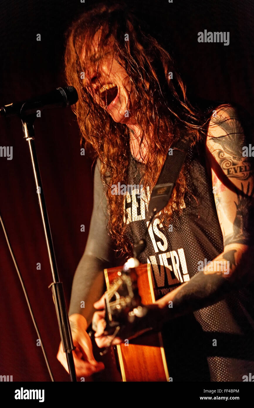 Laura Jane grâce, contre moi ! Banque D'Images