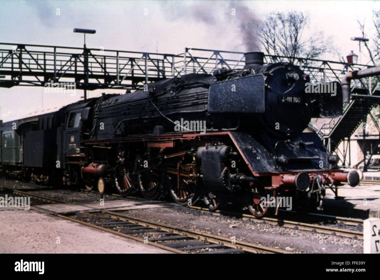 Transport, chemin de fer, locomotives, Lok 001111, bw Hof, vor P 3228 à Schwandorf, 14.6.1973, années 1970, années 70s, 20e siècle, historique, Bavière, haute-Bavière, Haut-Palatinat, train à vapeur, locomotive à vapeur, conduite, train, train, chemin de fer, chemin de fer, chemins de fer, chemins de fer, chemins de fer, droits additionnels-Clearences-non disponible Banque D'Images