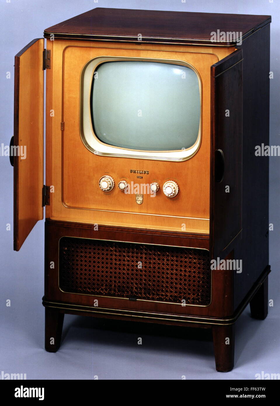 Diffusion, télévision, téléviseur Philips, 1954, droits supplémentaires