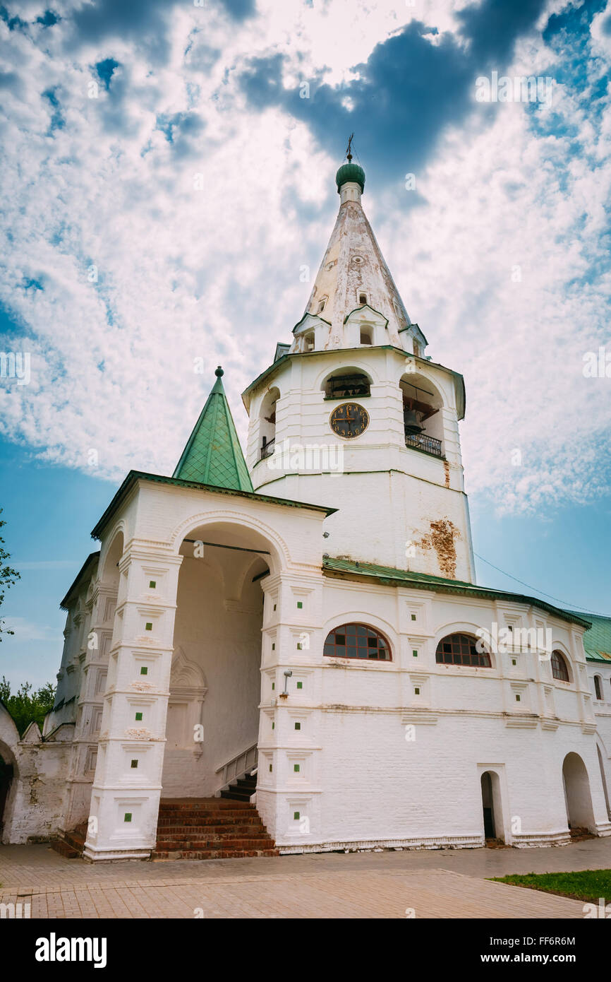 La canopée de la 17e siècle à Suzdal, la Russie. Banque D'Images