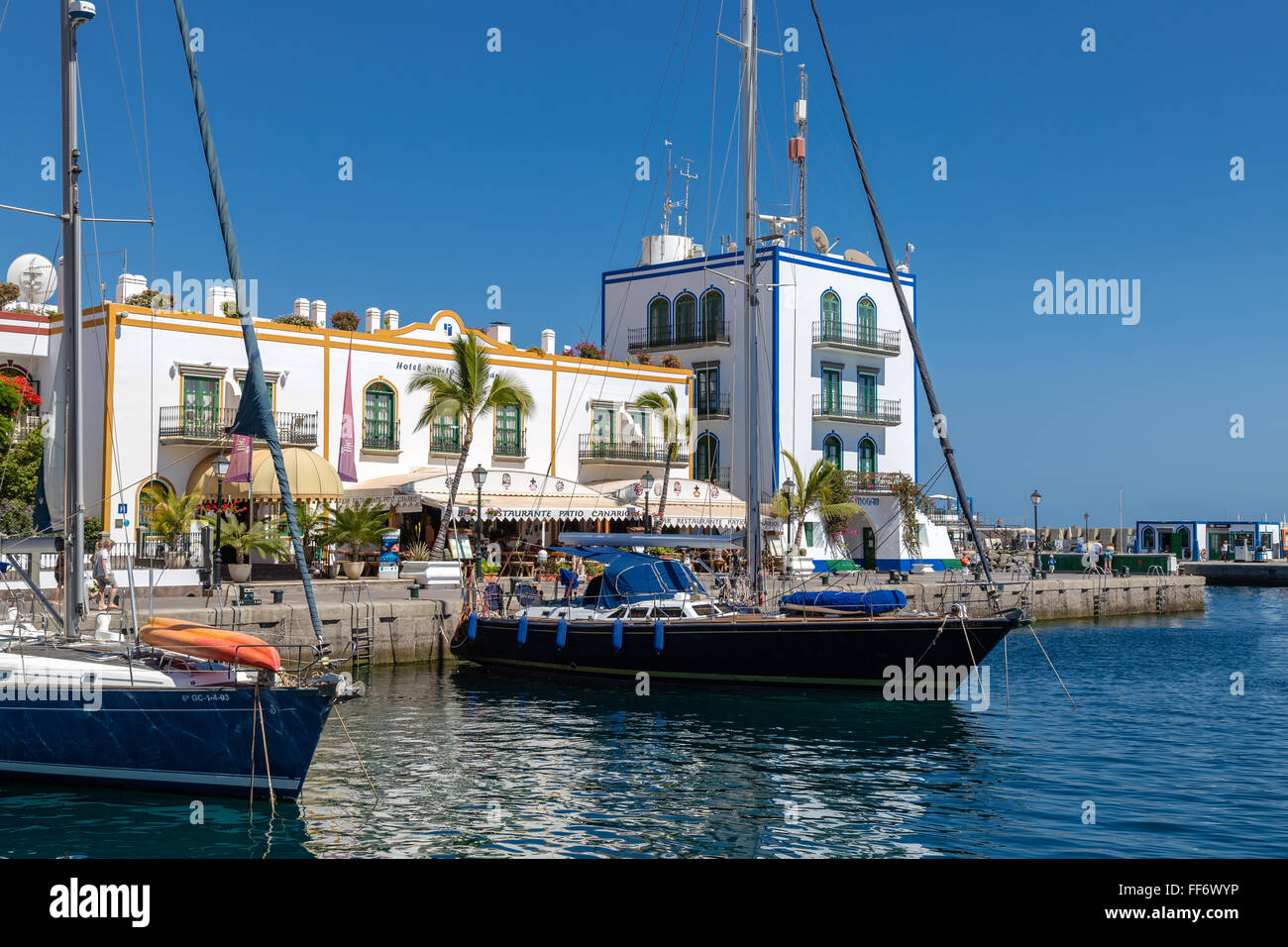 Puerto de Mogan, Grande Canarie Banque D'Images