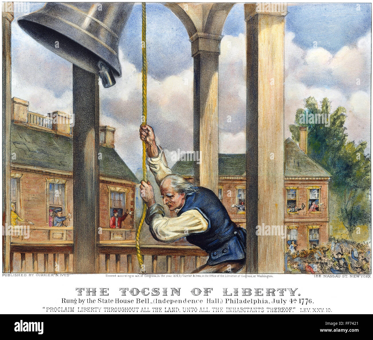LIBERTY BELL, 1776. /N
