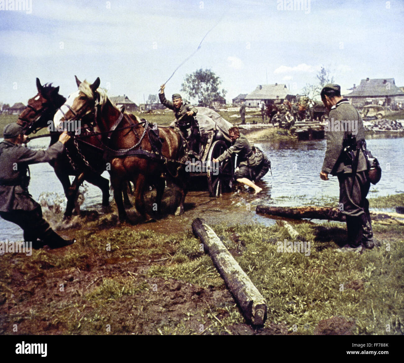 Chariot Français Avec équipage – Figurine Miniature WW2 – Wargame – 2e Guerre Mondiale
