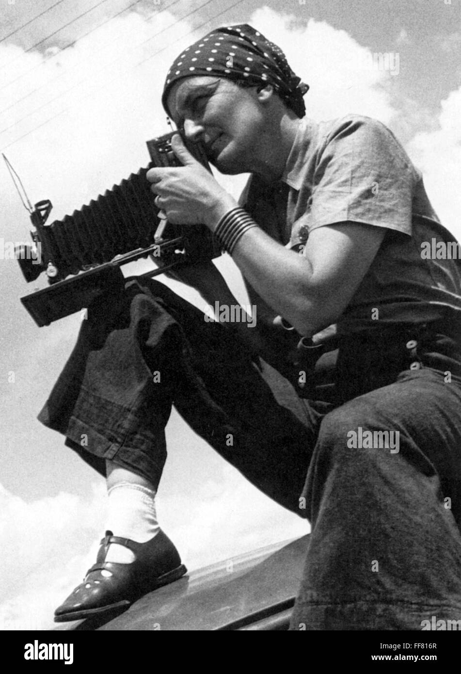 DOROTHEA Lange (1895-1965). NAmerican /photographe. Photographie par Paul  Taylor, 1934 Photo Stock - Alamy