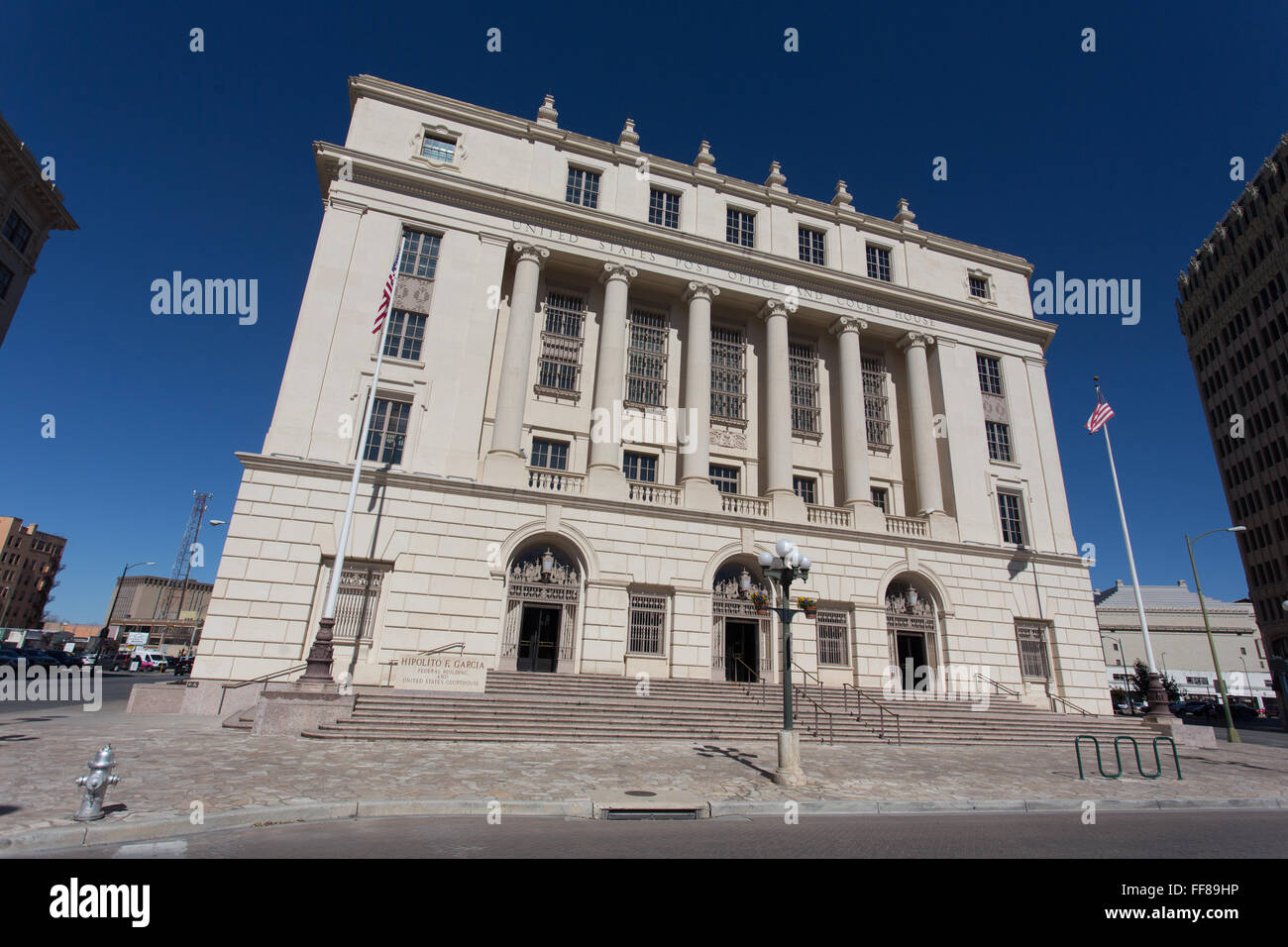 San antonio court house federal building hipolito garcia Banque D'Images
