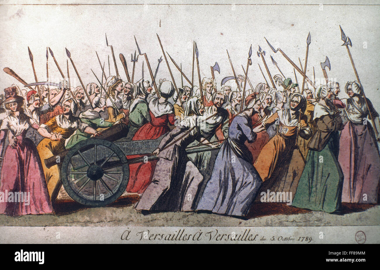 Les Femmes Et La Révolution Française 1789 www.alamyimages.fr