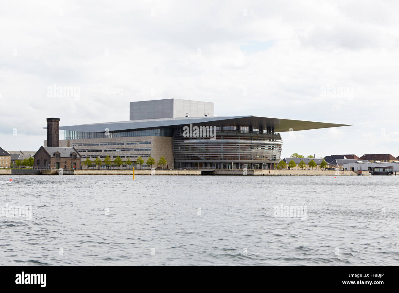 Opéra national danois de Copenhague ou Operen sur l'île de Holmen Banque D'Images