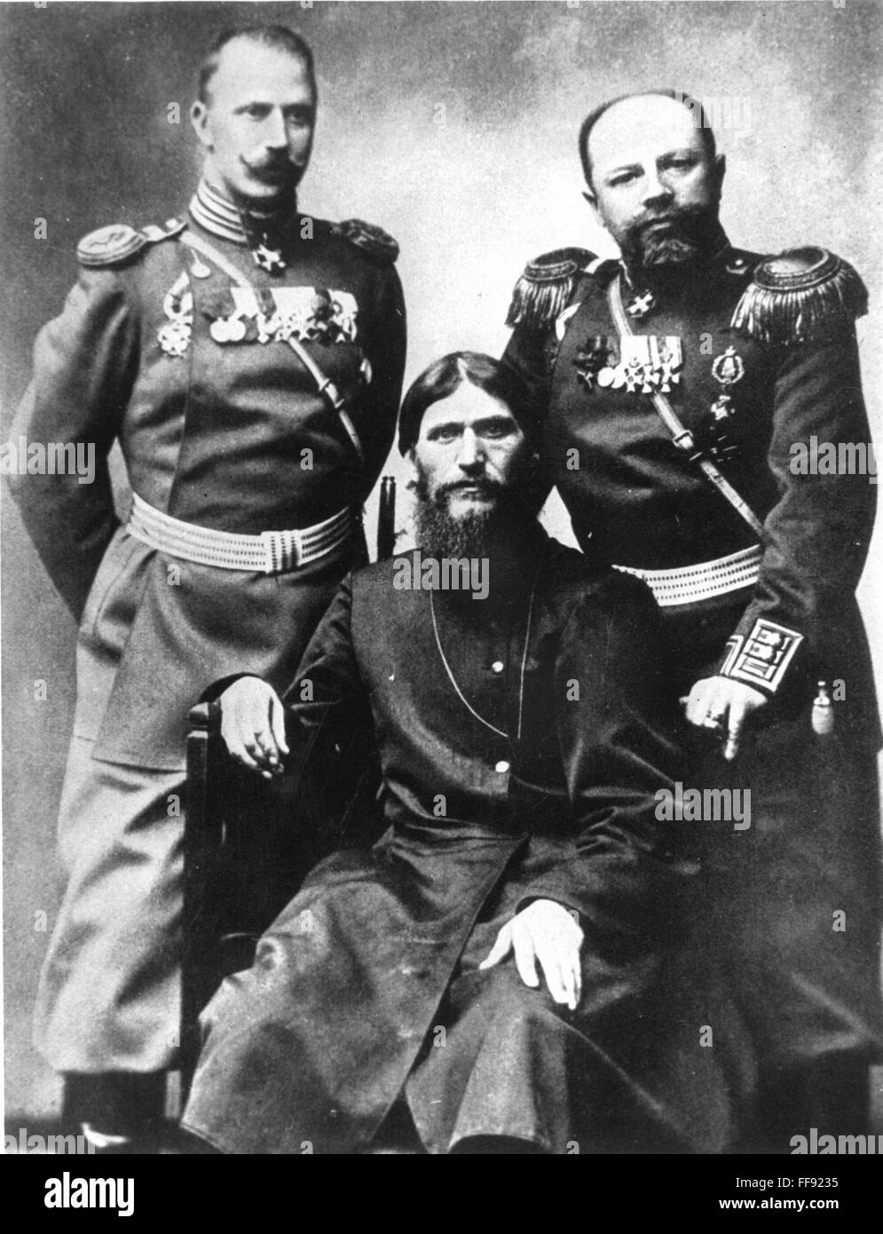 GRIGORI RASPOUTINE EFIMOVICH /n(c18711916). Moine russe. Raspoutine