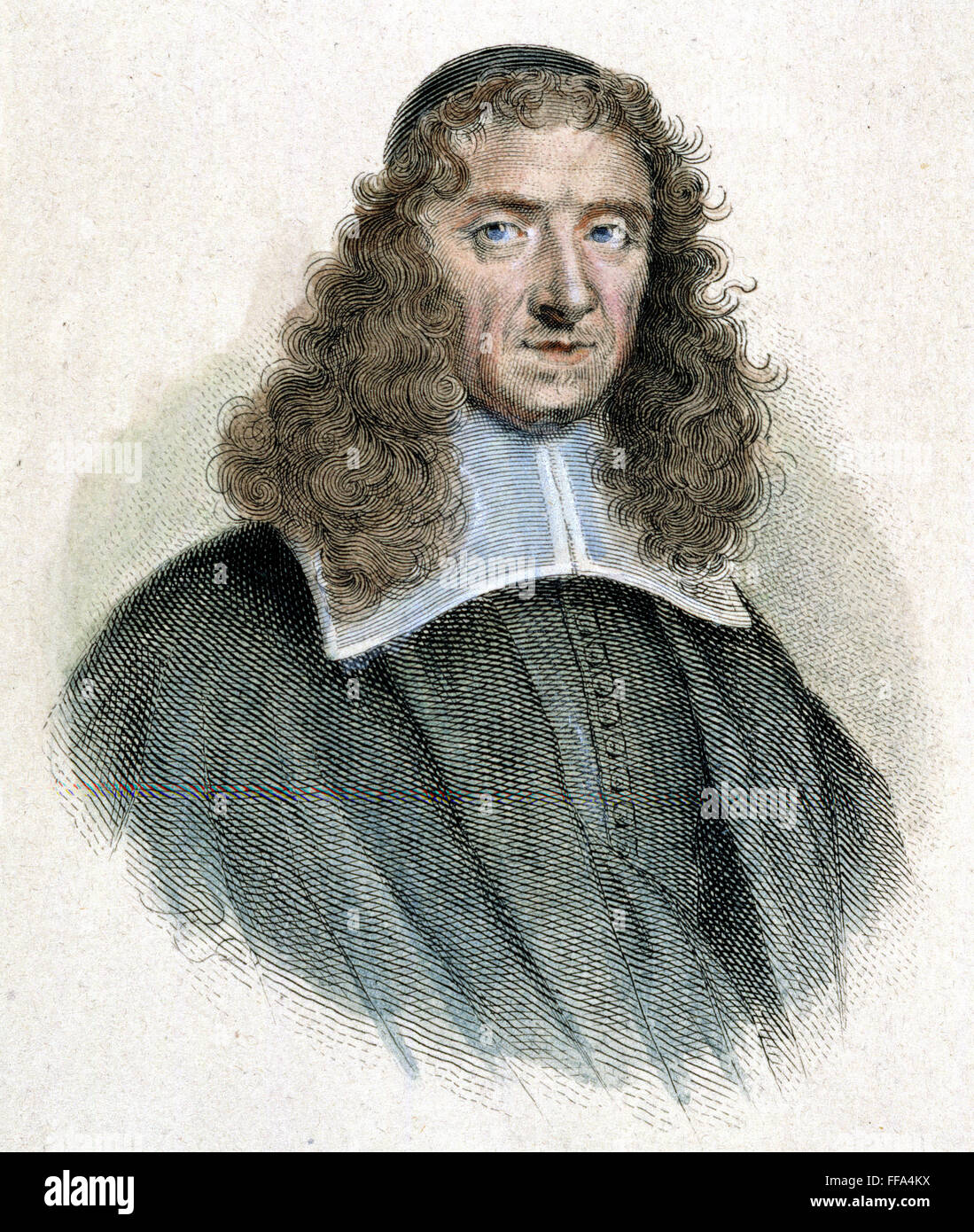 PIERRE CORNEILLE (1606-1684). /NFrench auteur. La gravure de ligne, 19e siècle. Banque D'Images