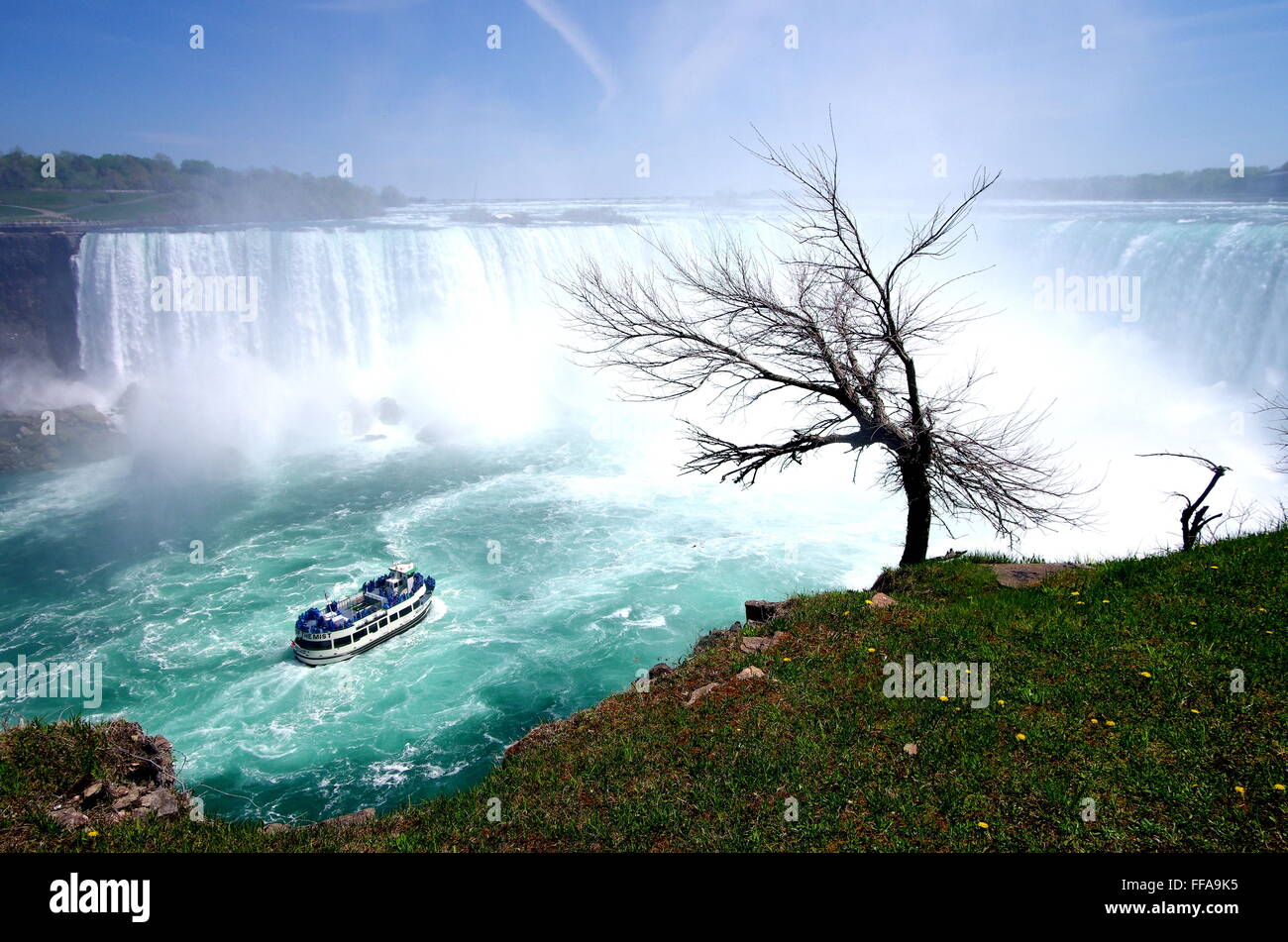 Les chutes du Niagara Canada Banque D'Images