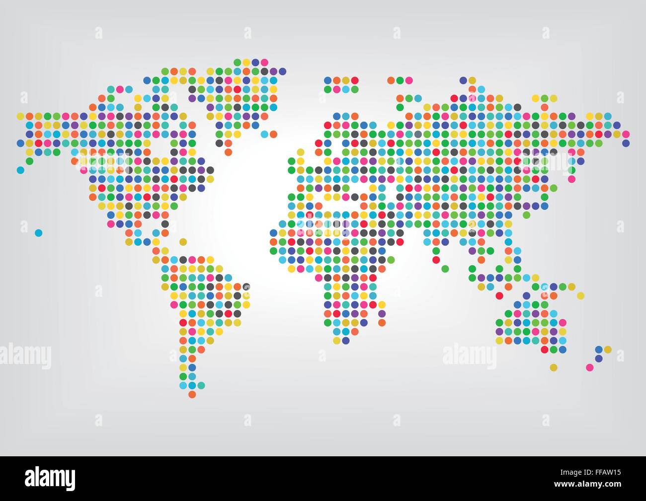 La diversité colorée autour du monde vector illustration Illustration de Vecteur