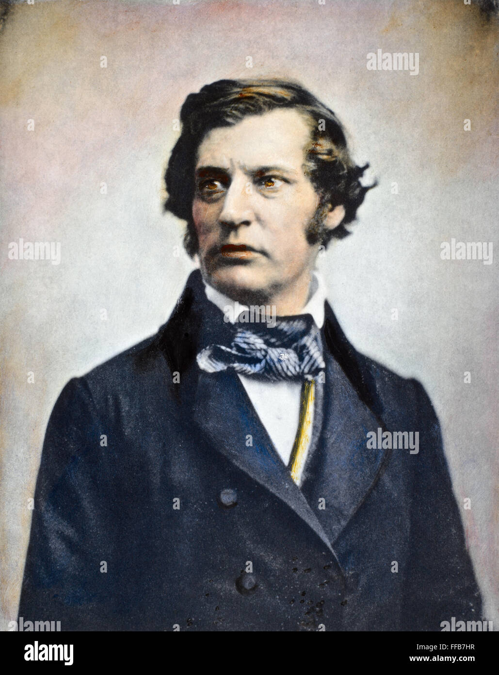 CHARLES SUMNER (1811-1874). /NAmerican politicien. Daguerréotype, c1850. Banque D'Images