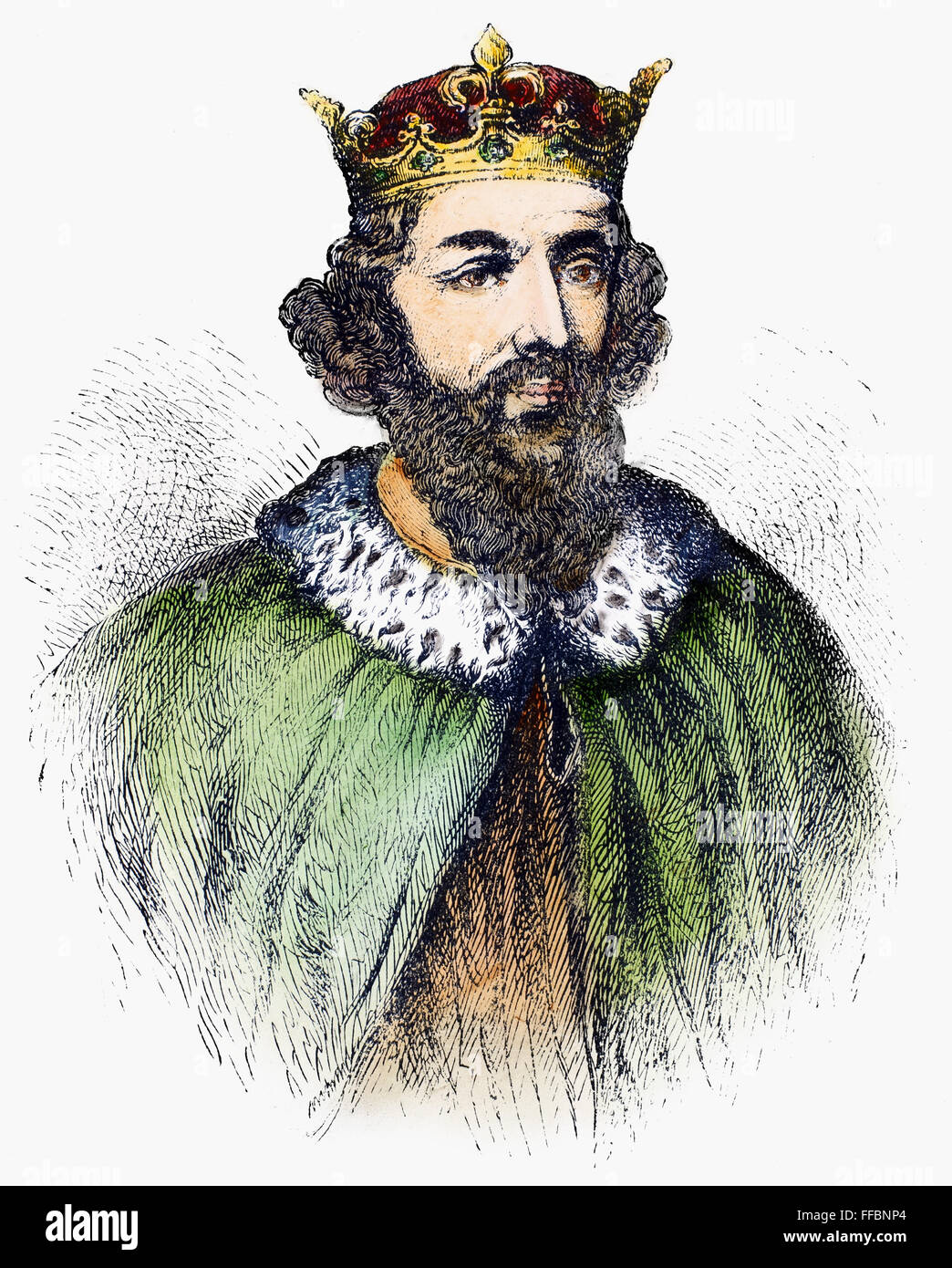 Alfred the great king of wessex Banque de photographies et d’images à
