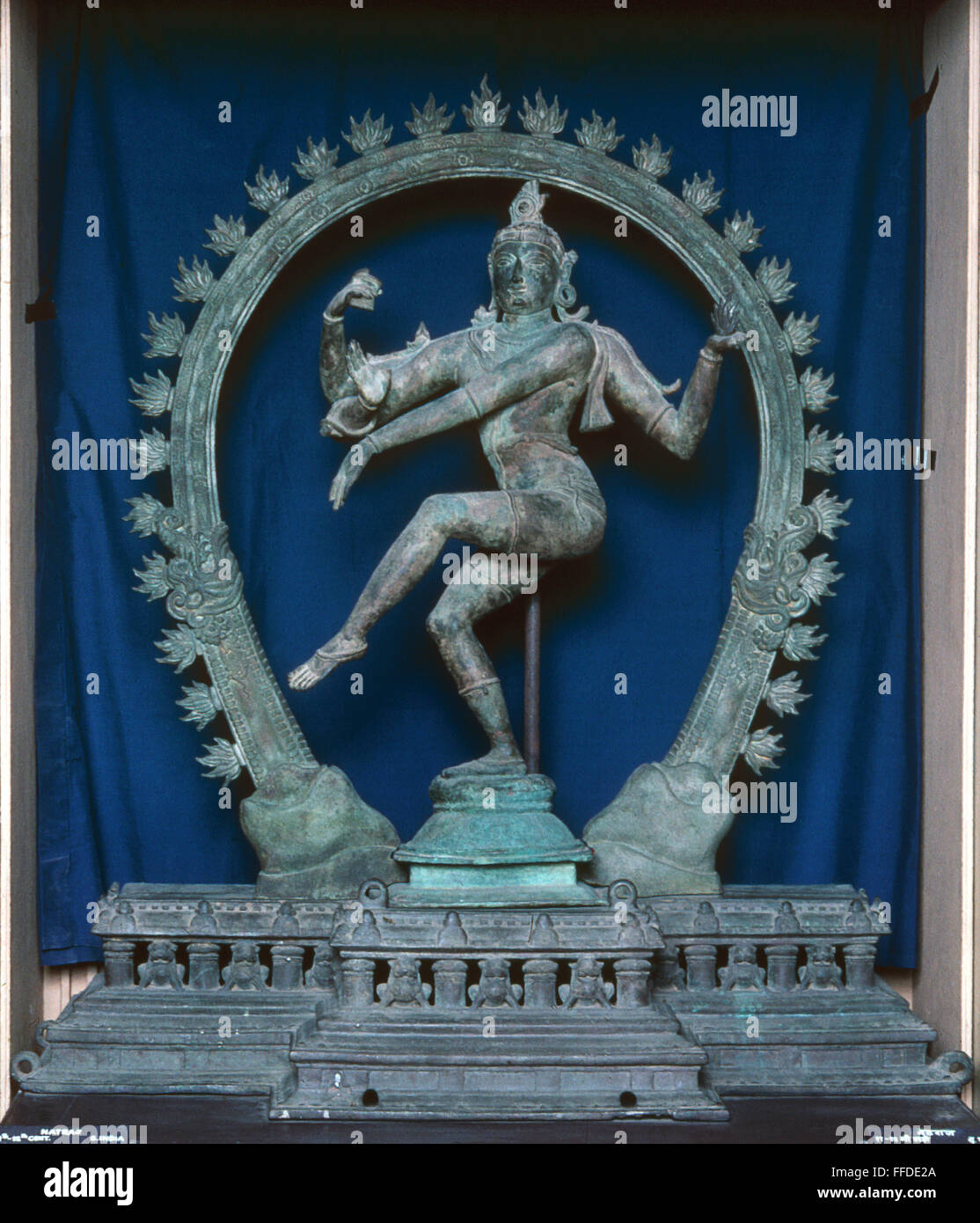 L'hindouisme Shiva. NIndian /sculpture en bronze du dieu hindou Shiva