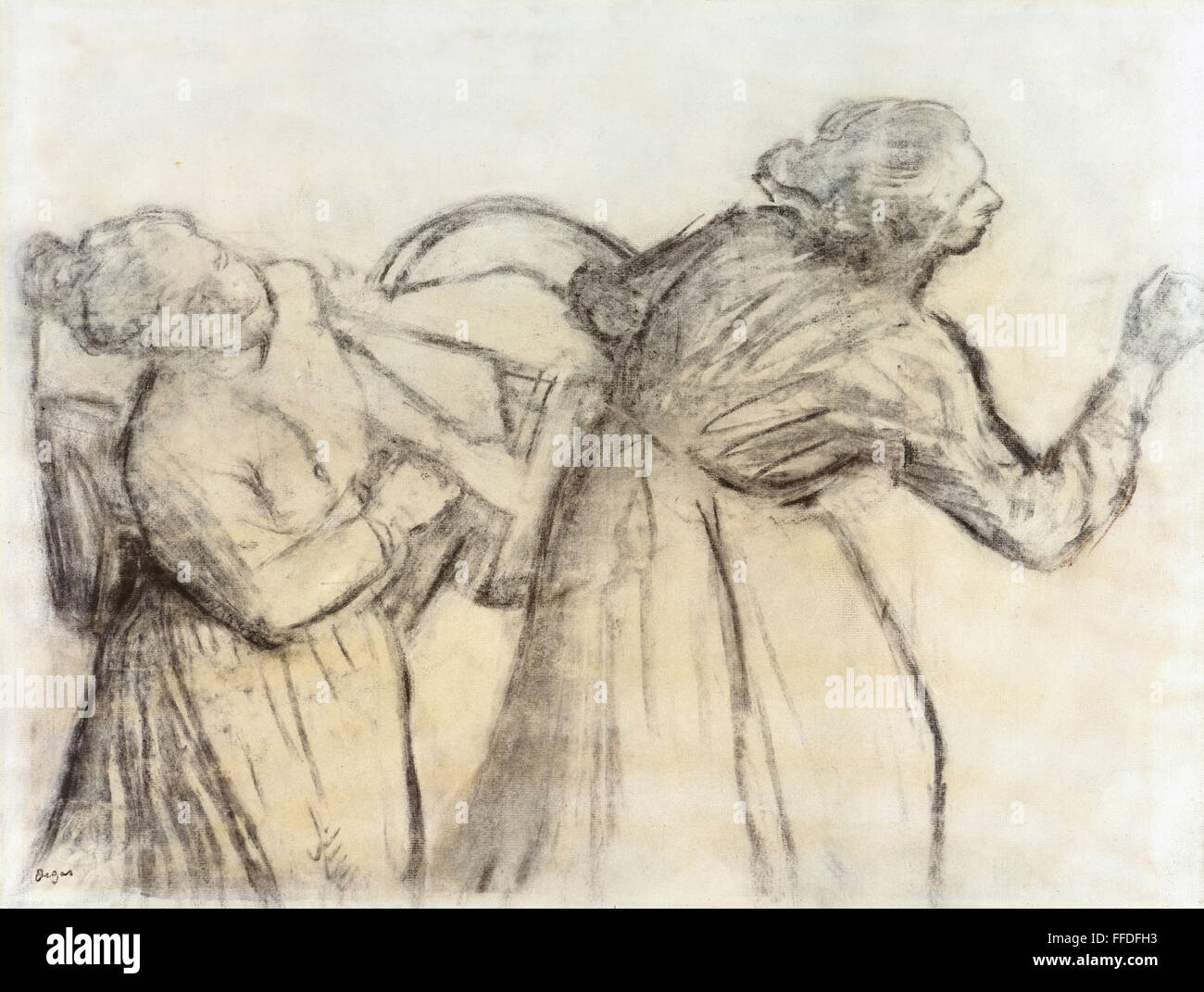 Degas Blanchisseuses Nblanchisseuses Comptable