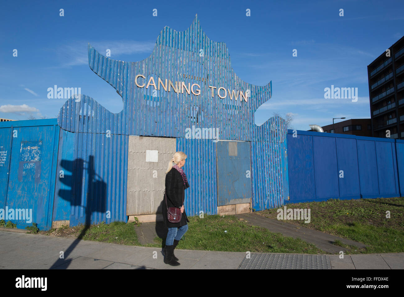 Canning Town, East London, London, England, UK Banque D'Images