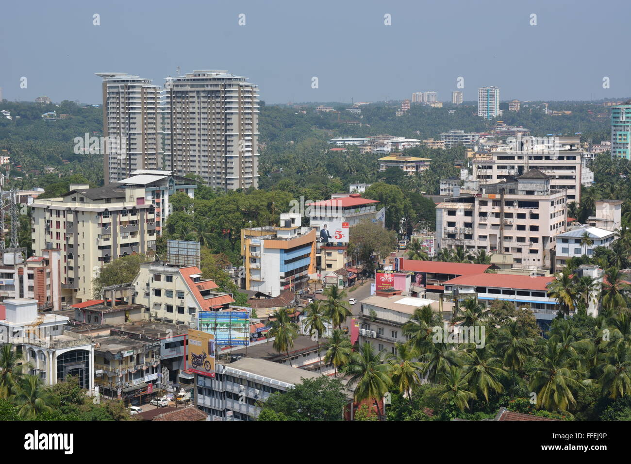 Mangalore, Inde - 25 octobre 2015 - Airial de Mangalore, Inde du Sud Banque D'Images