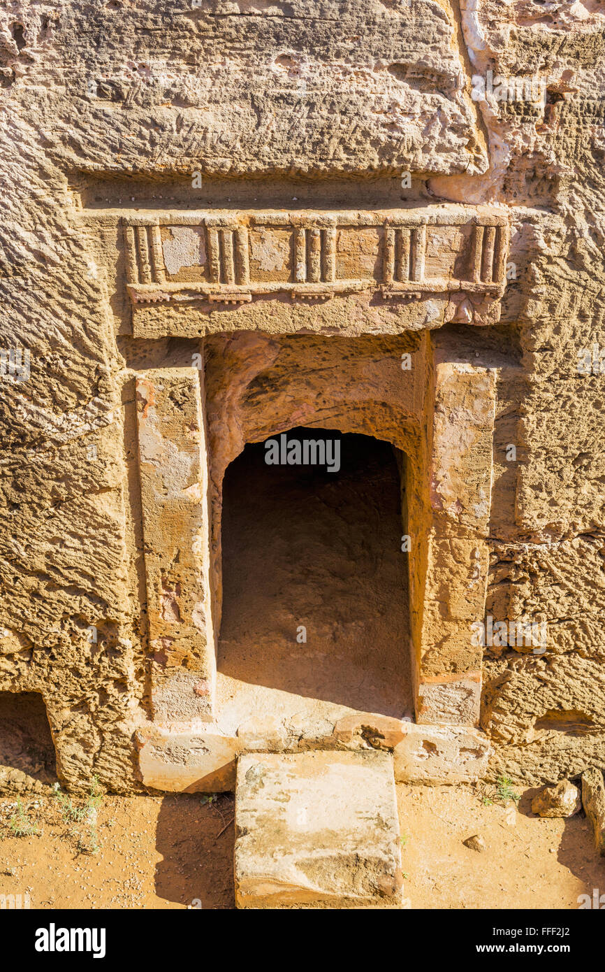 Tombes des rois, Paphos, Chypre Banque D'Images