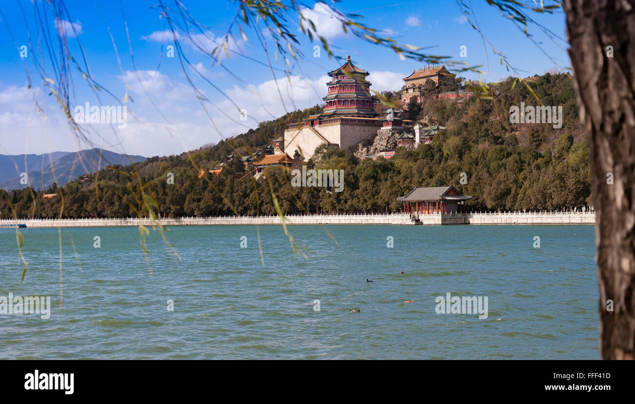 Palais d'été impérial à Beijing Banque D'Images