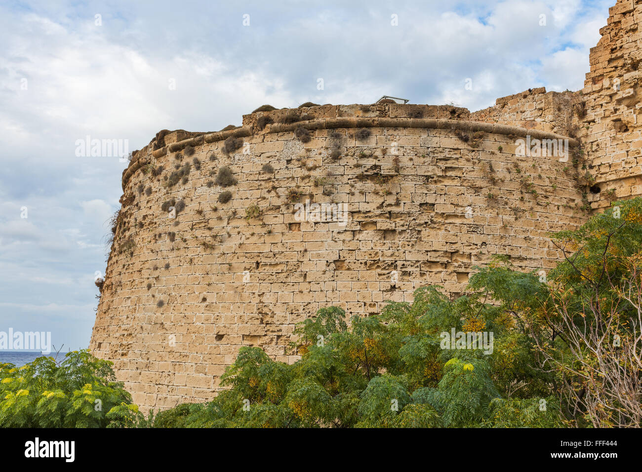 Château de Kyrenia (Girne Kalesi), Kyrenia, Chypre du Nord Banque D'Images