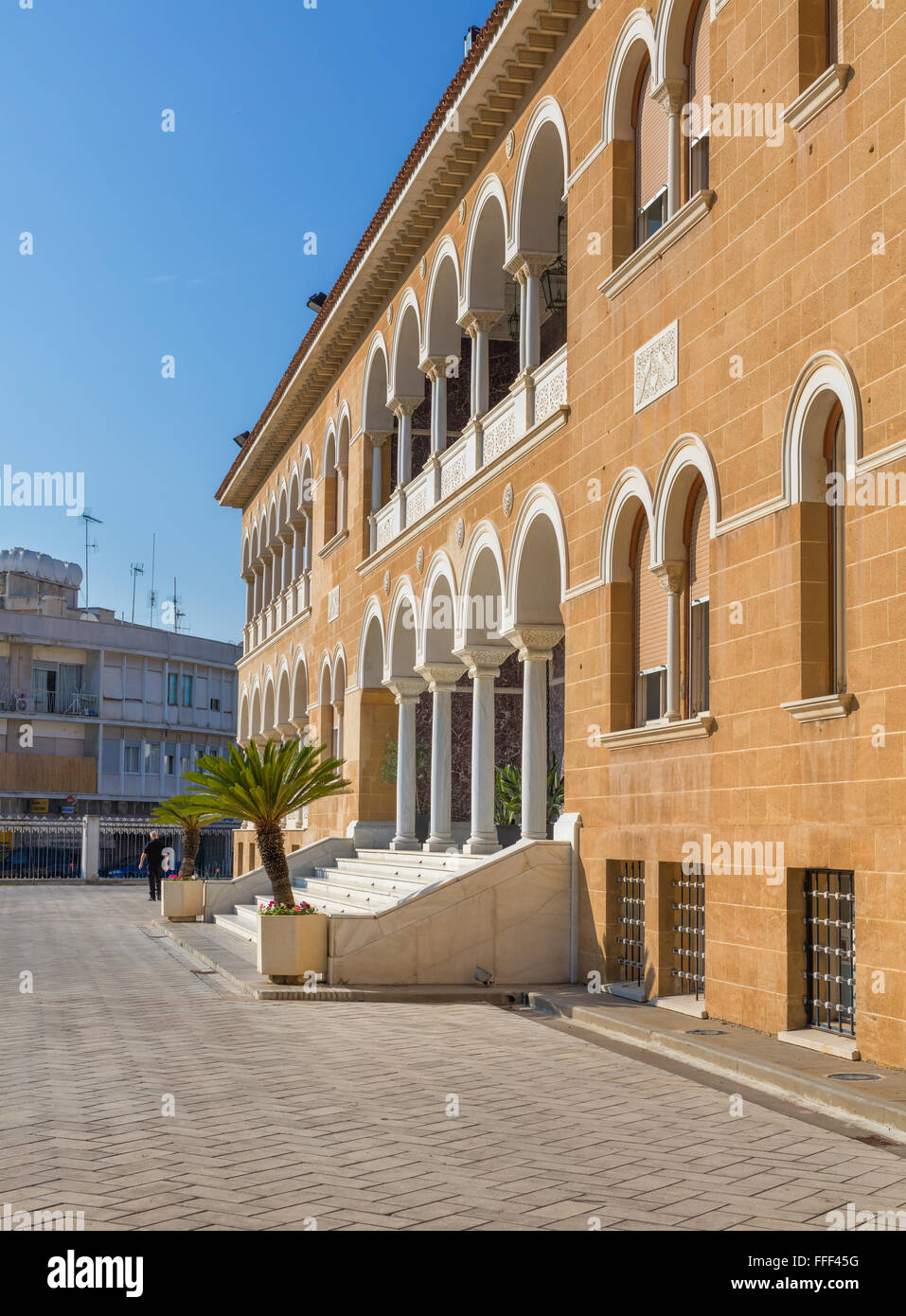Bâtiment Du Musée Byzantin, Nicosie, Chypre Banque D'Images