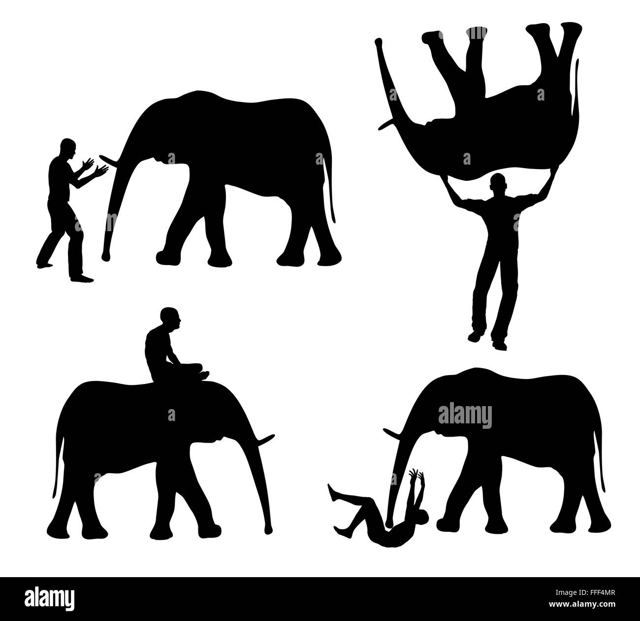 Traiter les problèmes Banque D'Images