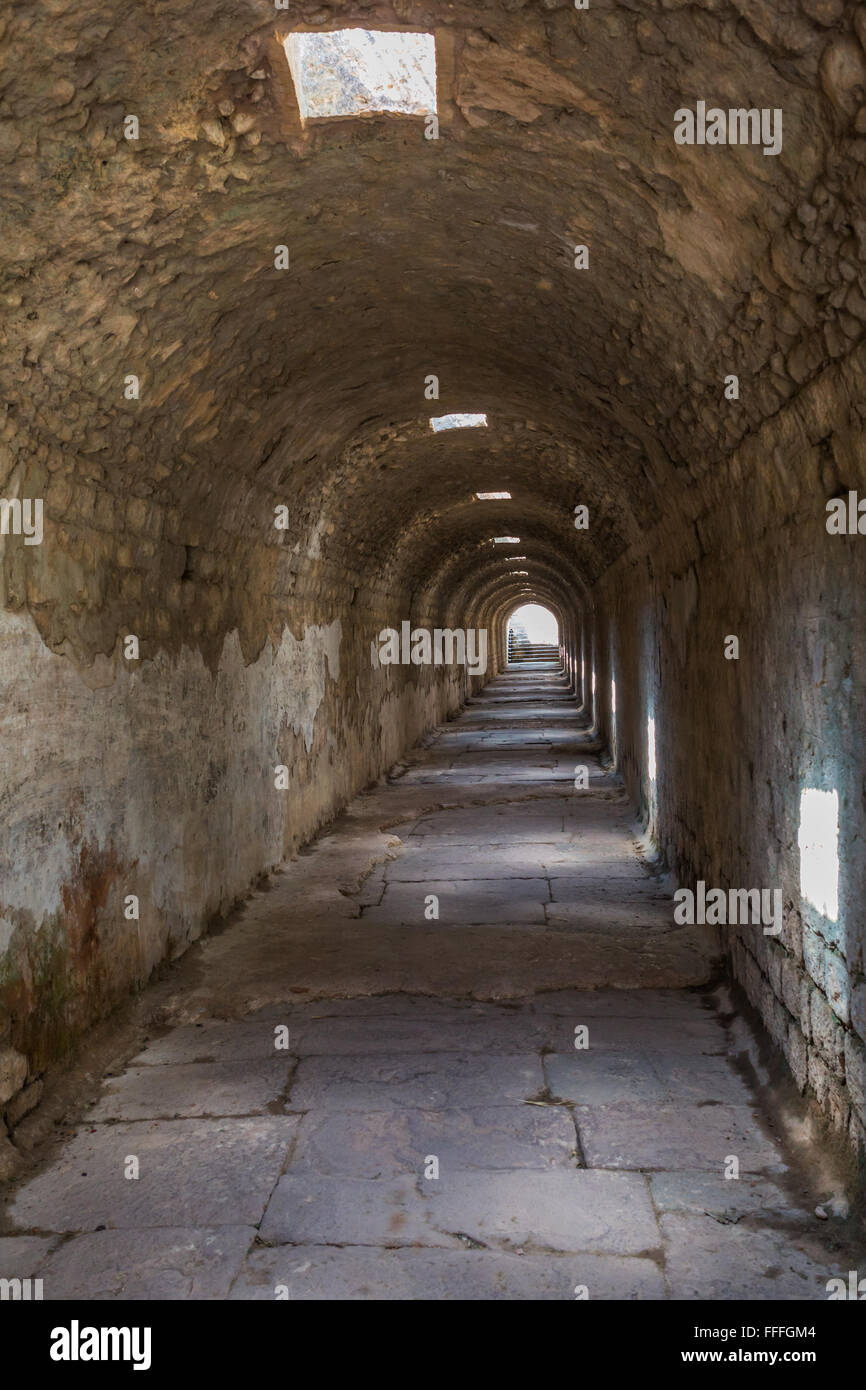 Sanctuaire d'Asclépios, Pergamon, Bergama, Province d'Izmir, Turquie Banque D'Images