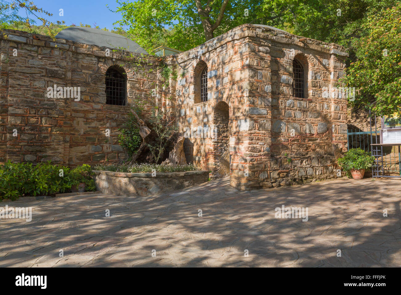 Sainte Vierge Marie's house, Ephèse, Selcuk, Izmir, Turquie Province Banque D'Images