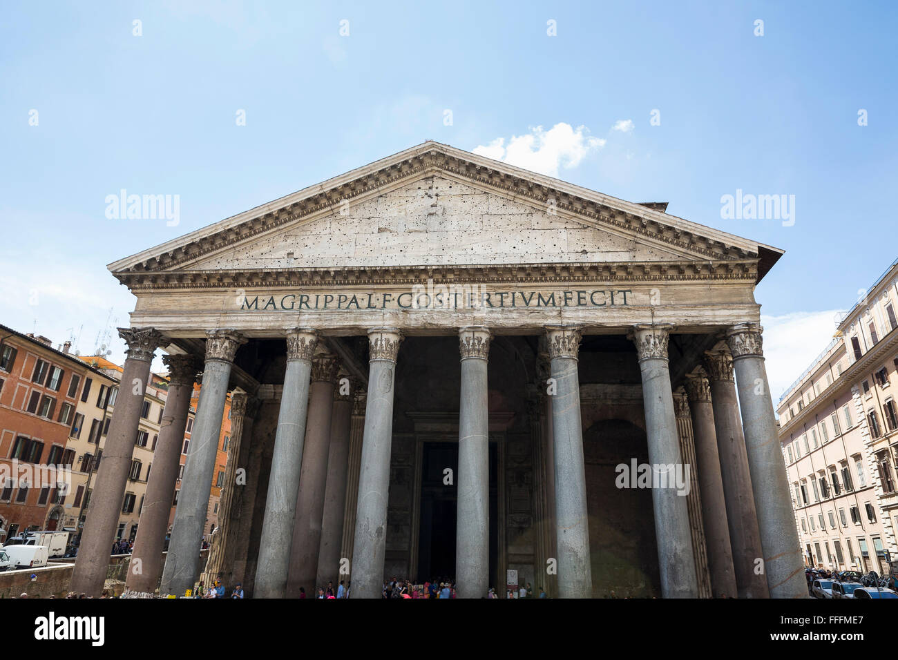 Panthéon romain Rome Italie Banque D'Images