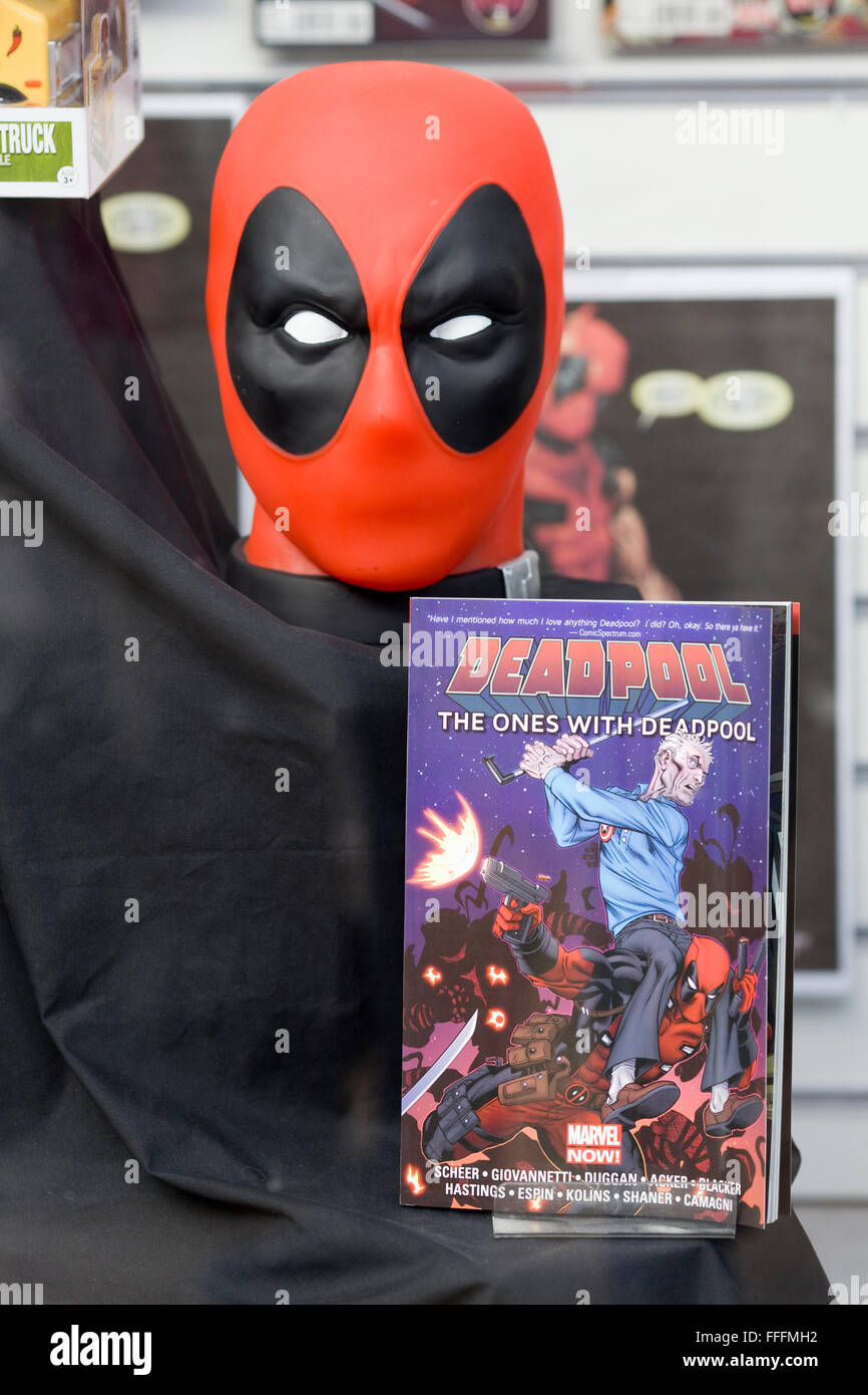 Masque De Deadpool Banque De Photographies Et Dimages à Haute Résolution Alamy 