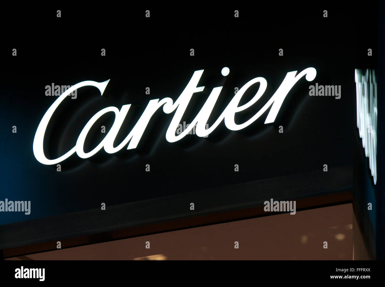 Markennamen : 'Cartier', Berlin. Banque D'Images