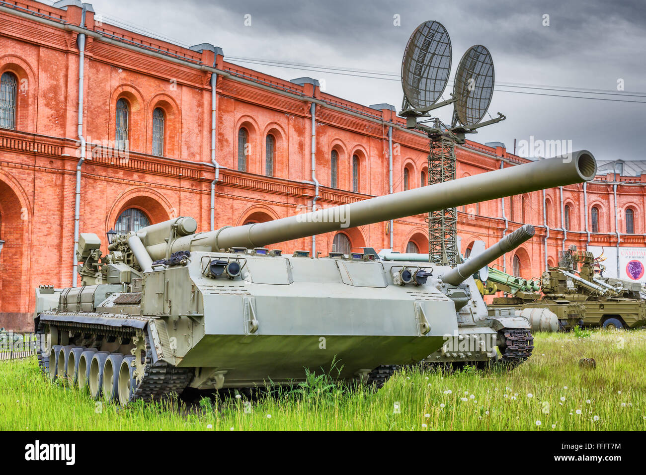 Musée historique militaire d'artillerie, de génie et de Signal Corps, Saint Petersburg, Russie Banque D'Images