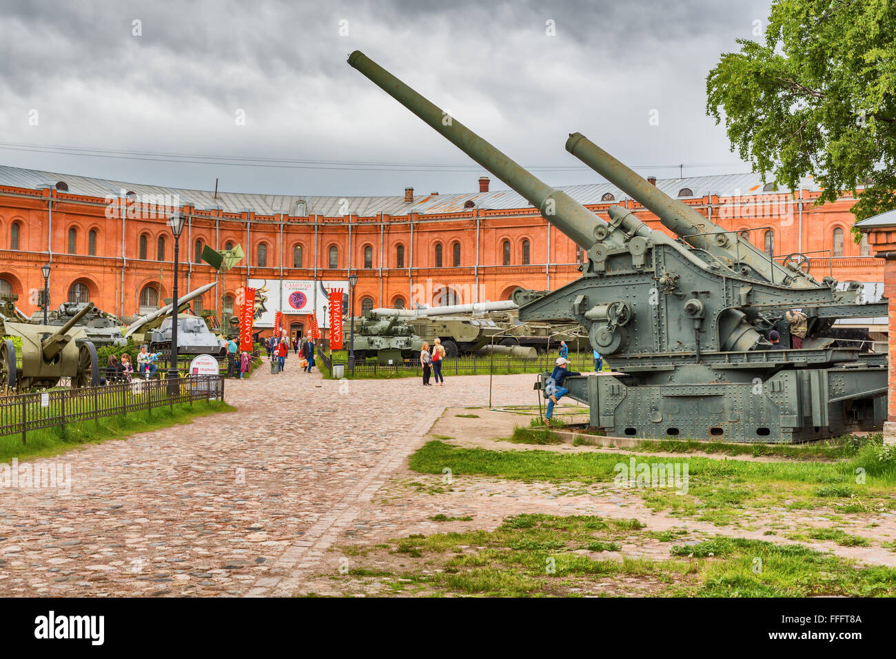 Musée historique militaire d'artillerie, de génie et de Signal Corps, Saint Petersburg, Russie Banque D'Images