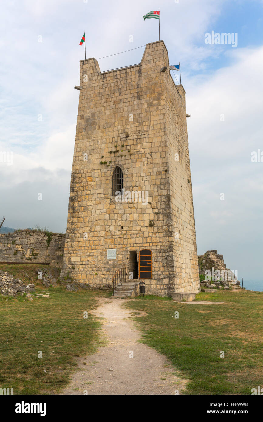 Nouvelle forteresse, Anacopia Athos, Abkhazie, Géorgie Banque D'Images