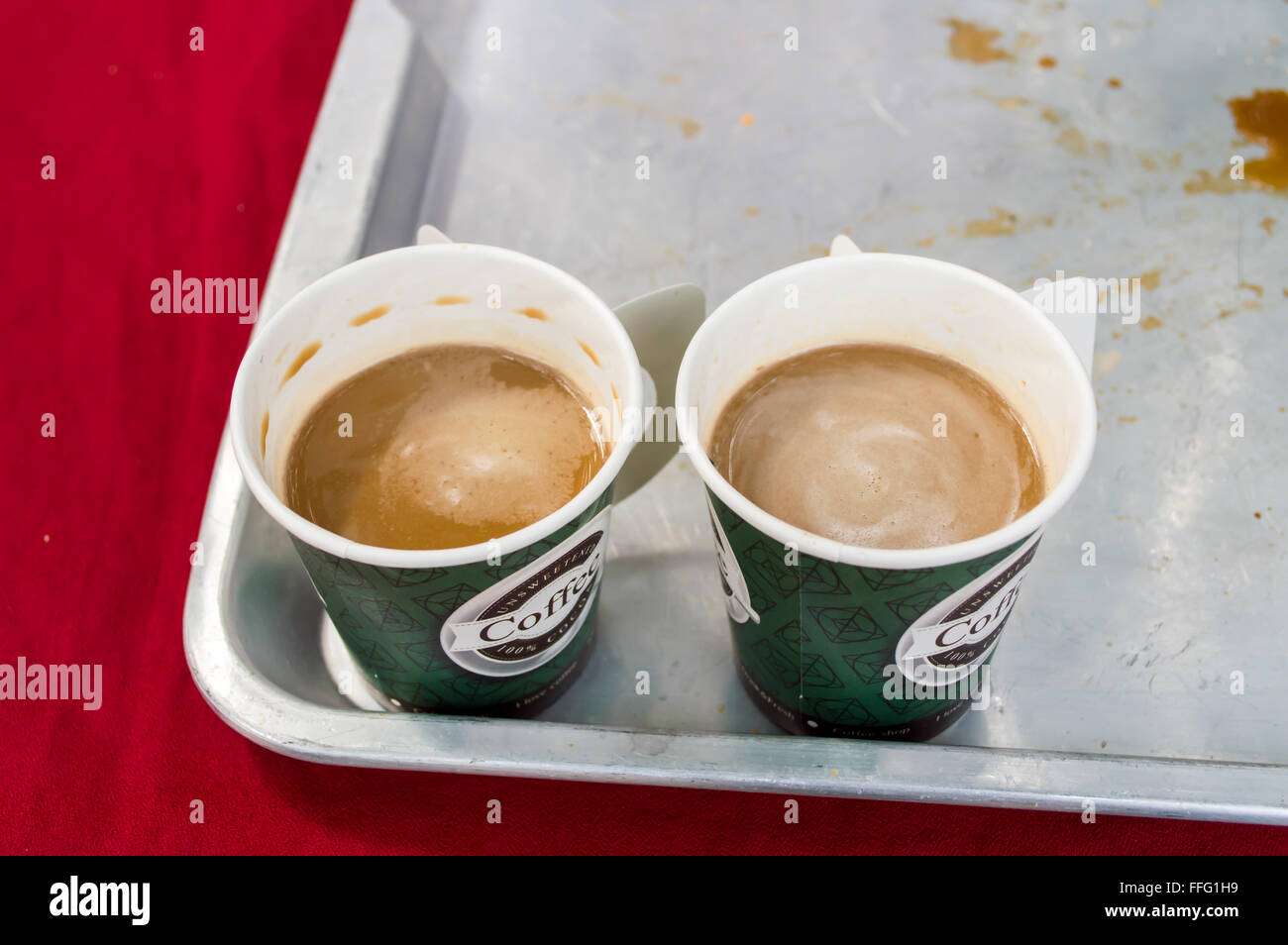 Mug à café Banque D'Images